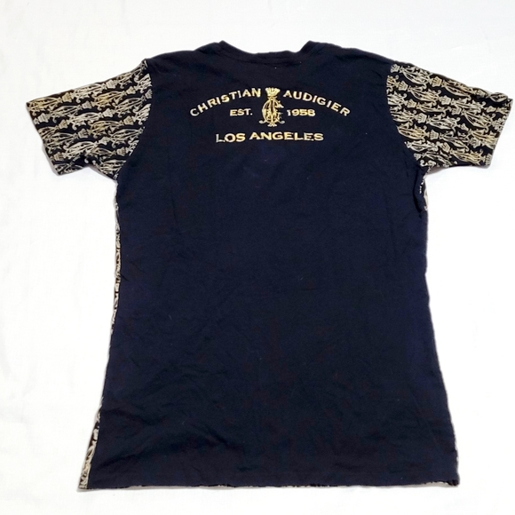 Christian Audigier Los Angeles Our Lady Of Guadalupe Prayer Hands Faith Sz XXL - Picture 7 of 8